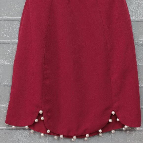 NBD X Revolve Red Pearl Mini Dress - Picture 5 of 10